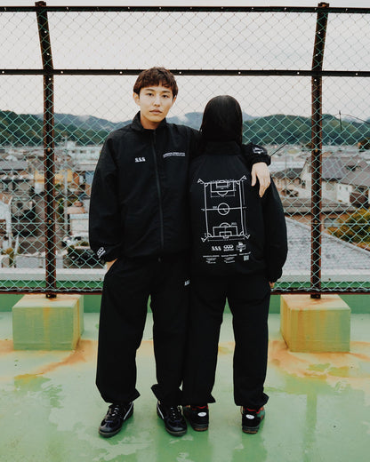 A-pitch Nylon Blouson