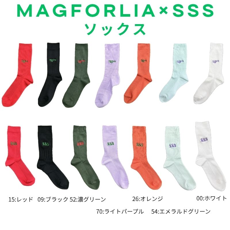 【※期間限定】 MAGFORLIA×SSS MAGFORLIAFC Socks
