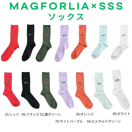 【※期間限定】 MAGFORLIA×SSS MAGFORLIAFC Socks